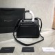 Replica YSL Saint Laurent East Side Smooth Leather Small Tote Bag 554116 Black