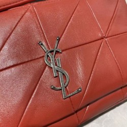Replica YSL Saint Laurent Jamie Medium Carre Rive Gauche Flap Bag Red