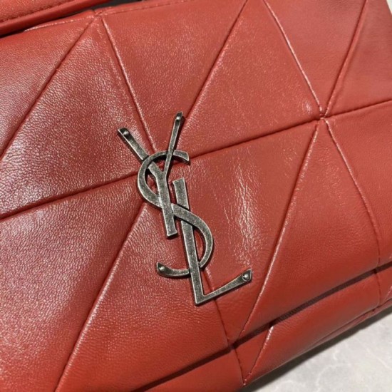 Replica YSL Saint Laurent Jamie Medium Carre Rive Gauche Flap Bag Red