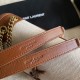 Fake YSL Saint Laurent Niki Medium Linen Bag Brown Replica Replica YSL Saint Laurent Niki Medium Linen Bag Brown