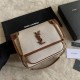 Fake YSL Saint Laurent Niki Medium Linen Bag Brown Replica Replica YSL Saint Laurent Niki Medium Linen Bag Brown