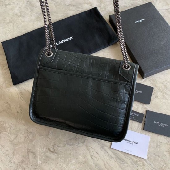 Fake YSL Saint Laurent Niki Medium Bag Black Replica
