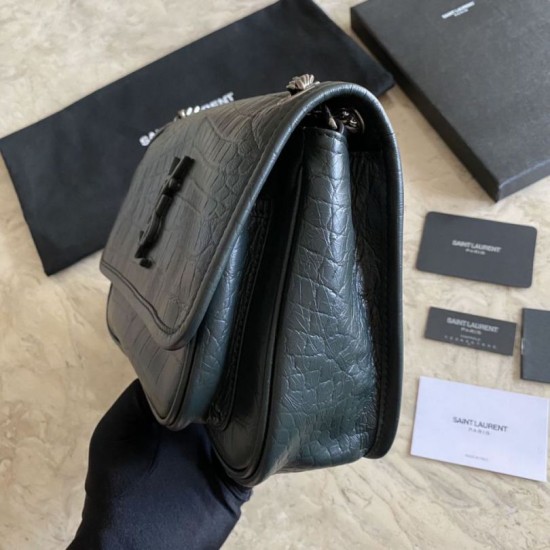 Fake YSL Saint Laurent Niki Medium Bag Black Replica