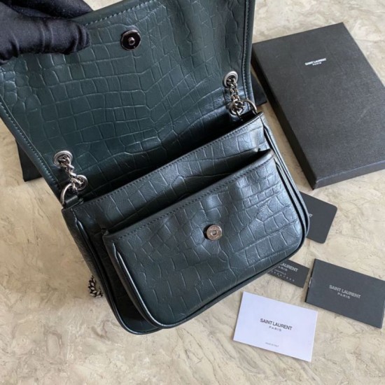 Fake YSL Saint Laurent Niki Medium Bag Black Replica