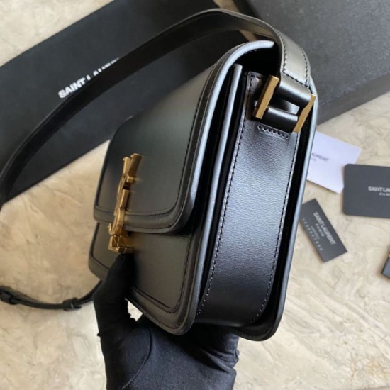 Replica YSL Saint Laurent Solferino Medium Monogram Satchel Bag Black Replica YSL Saint Laurent Solferino Medium Monogram Satchel Bag Black