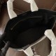 Replica YSL Saint Laurent Shopping Tag Bag White /Black