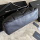 Fake YSL Saint Laurent Loulou Puffer Medium Bag Quilted Wrinkly Matte Leather Black Replica