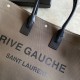 Replica YSL Saint Laurent Rive Gauche Tote Bag Coffee