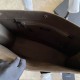 Replica YSL Saint Laurent Rive Gauche Tote Bag Coffee