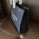 Fake YSL Saint Laurent Rive Gauche Tote Bag Black Replica