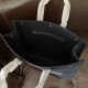 Fake YSL Saint Laurent Rive Gauche Tote Bag Black Replica