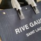 Fake YSL Saint Laurent Rive Gauche Tote Bag Black Replica