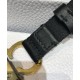 Replica Christian Dior Women Saddle Nylon Belt Black