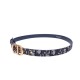 Replica Christian Dior Saddle Dior Oblique Belt Dark Blue