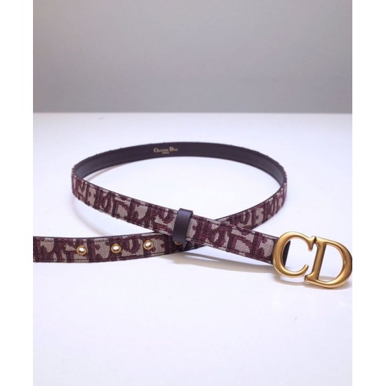 Fake Christian Dior Saddle Dior Oblique Belt Red Replica Replica Christian Dior Saddle Dior Oblique Belt Red