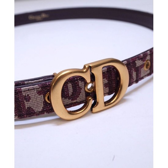 Fake Christian Dior Saddle Dior Oblique Belt Red Replica Replica Christian Dior Saddle Dior Oblique Belt Red