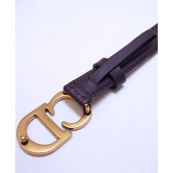 Replica Christian Dior Saddle Dior Oblique Belt Red