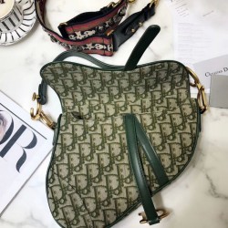Replica Christian Dior Saddle Bag M0446 Green