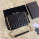 Replica YSL Saint Laurent Joan Camera Bag Black