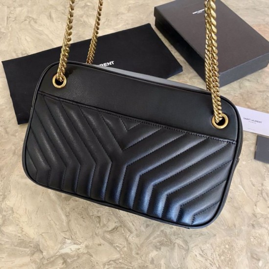 Replica YSL Saint Laurent Joan Camera Bag Black