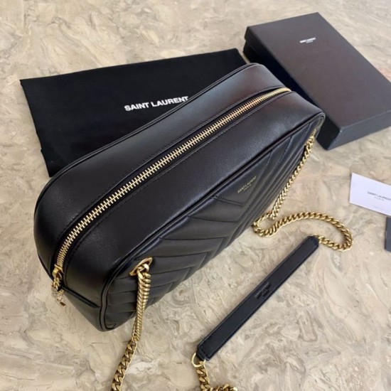 Replica YSL Saint Laurent Joan Camera Bag Black