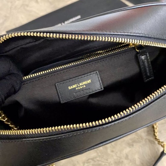 Replica YSL Saint Laurent Joan Camera Bag Black