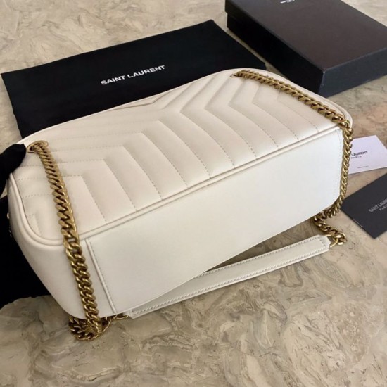 Fake YSL Saint Laurent Joan Camera Bag Coffee Replica