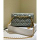 Replica Christian Dior Caro Belt Pouch With Chain Bag Gray