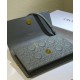 Replica Christian Dior Caro Belt Pouch With Chain Bag Gray