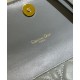 Replica Christian Dior Caro Belt Pouch With Chain Bag Gray