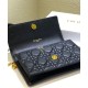 Fake Christian Dior Caro Belt Pouch With Chain Bag Black Replica