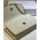 Replica Christian Dior Caro Belt Pouch With Chain Bag Cream