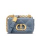 Replica Christian Dior Micro Dior Caro Bag Blue