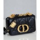 Replica Christian Dior Micro Dior Caro Bag Black