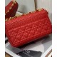 Fake Christian Dior Medium Dioramour Dior Caro Bag Red Replica