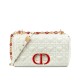 Fake Christian Dior Medium Dioramour Dior Caro Bag White Replica