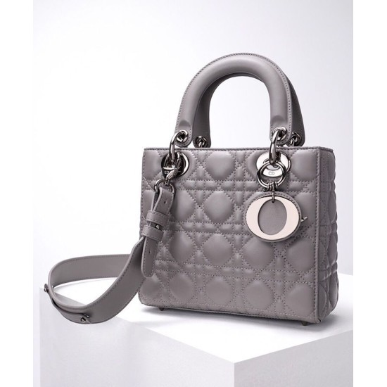 Replica Christian Dior Lady Dior My Abcdior Bag Gray