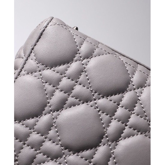 Replica Christian Dior Lady Dior My Abcdior Bag Gray