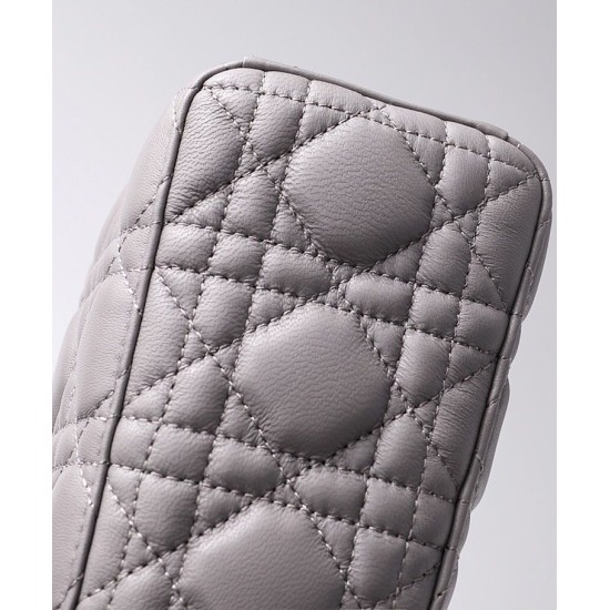 Replica Christian Dior Lady Dior My Abcdior Bag Gray