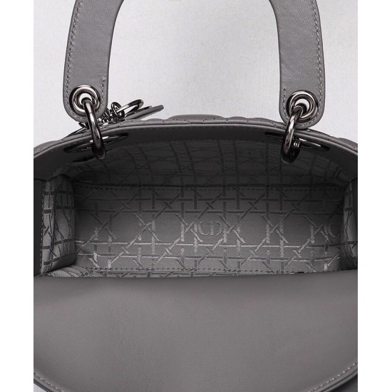 Replica Christian Dior Lady Dior My Abcdior Bag Gray