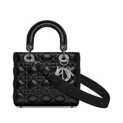 Replica Christian Dior Lady Dior My Abcdior Bag Black
