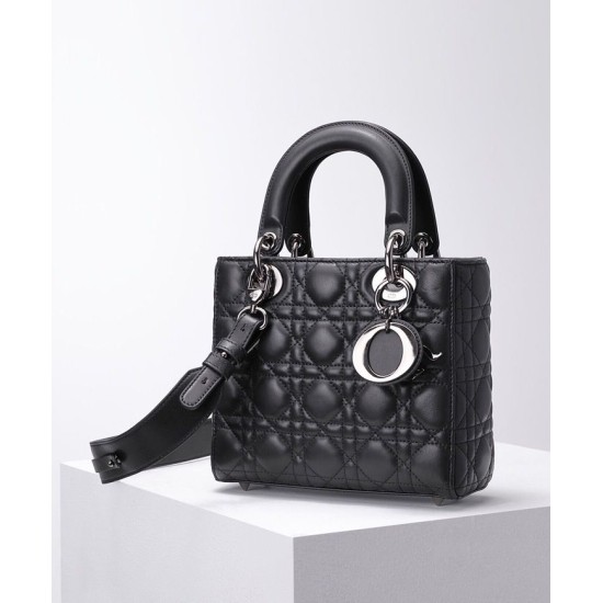 Replica Christian Dior Lady Dior My Abcdior Bag Black Replica Christian Dior Lady Dior My Abcdior Bag Black