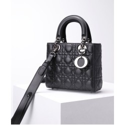 Replica Christian Dior Lady Dior My Abcdior Bag Black Replica Christian Dior Lady Dior My Abcdior Bag Black