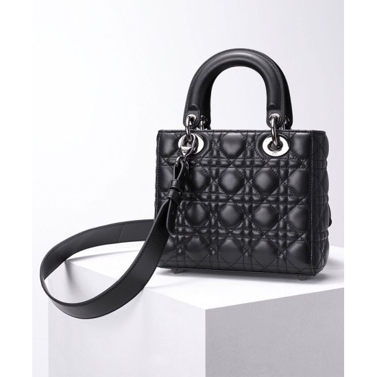 Replica Christian Dior Lady Dior My Abcdior Bag Black Replica Christian Dior Lady Dior My Abcdior Bag Black