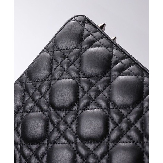 Replica Christian Dior Lady Dior My Abcdior Bag Black Replica Christian Dior Lady Dior My Abcdior Bag Black