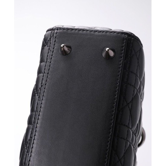 Replica Christian Dior Lady Dior My Abcdior Bag Black Replica Christian Dior Lady Dior My Abcdior Bag Black