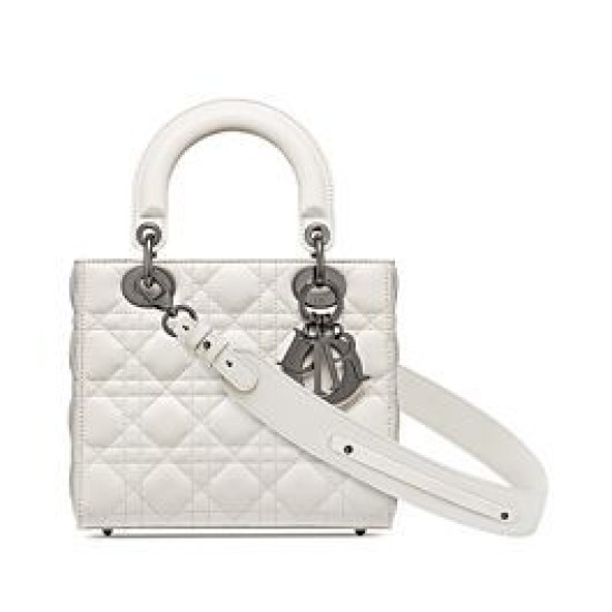 Fake Christian Dior Lady Dior My Abcdior Bag Cream Replica