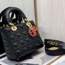 Fake Christian Dior Dioramour My Abcdior Lady Dior Bag Black Replica Replica Christian Dior Dioramour My Abcdior Lady Dior Bag Black