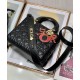 Fake Christian Dior Dioramour My Abcdior Lady Dior Bag Black Replica Replica Christian Dior Dioramour My Abcdior Lady Dior Bag Black