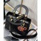 Fake Christian Dior Dioramour My Abcdior Lady Dior Bag Black Replica Replica Christian Dior Dioramour My Abcdior Lady Dior Bag Black
